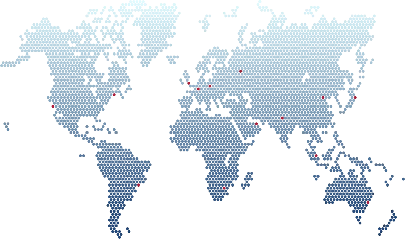 World Map Distribution